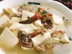 蚌肉豆腐-湖山人家·湖景餐厅·特色农家菜(太湖西山店)