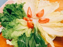 有机蔬菜拼盘-大理老字号·舟渔的鱼野生菌海景餐厅(双廊店)