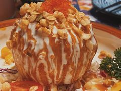 炸温泉蛋土豆泥沙律-仙隐小鹿中華の日料(正弘城店)