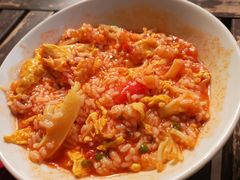 红藜麦番茄鸡蛋散花焖饭-村外有星光小食铺(长嘉汇店)