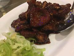 蜜汁羊扒-伍月花酒楼