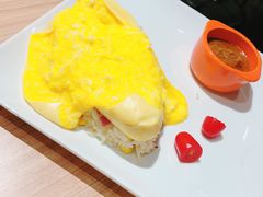咖喱牛肉蛋包饭-必胜客(永旺店)