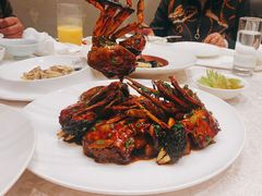 毛蟹炒年糕-新光酒家·河豚·海鲜·蟹料理(浦东店)