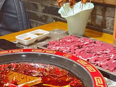 牛油红锅-蜀辣居鲜货老火锅(红牌楼店)