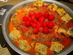 大红灯笼泡椒味烤鱼-烤匠麻辣烤鱼(万象城店)