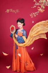 -后宫·古装汉服京剧儿童亲子全家福摄影