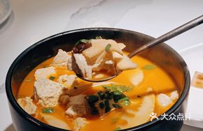 Shrimp Soup with Tofu