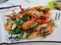 葱爆虾-广迎居老正兴菜馆