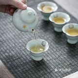 夜半，茶器，生命之花