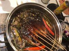 竹签虾-围炉夜话·潮汕卤水火锅(榕江店)