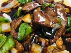 酱爆猪肝-东康桂家农庄