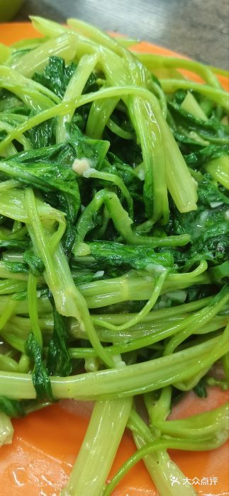 贞姨美食·老字号海鲜大排档椒丝腐乳通菜图片