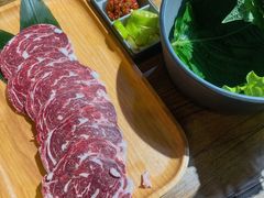 上脑大片肉-齐函杨佳清真烤肉(鑫海店)