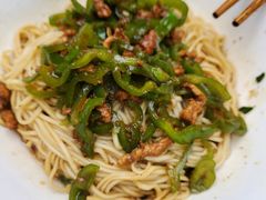 青椒肉丝面-高邮面馆(明瓦廊店)
