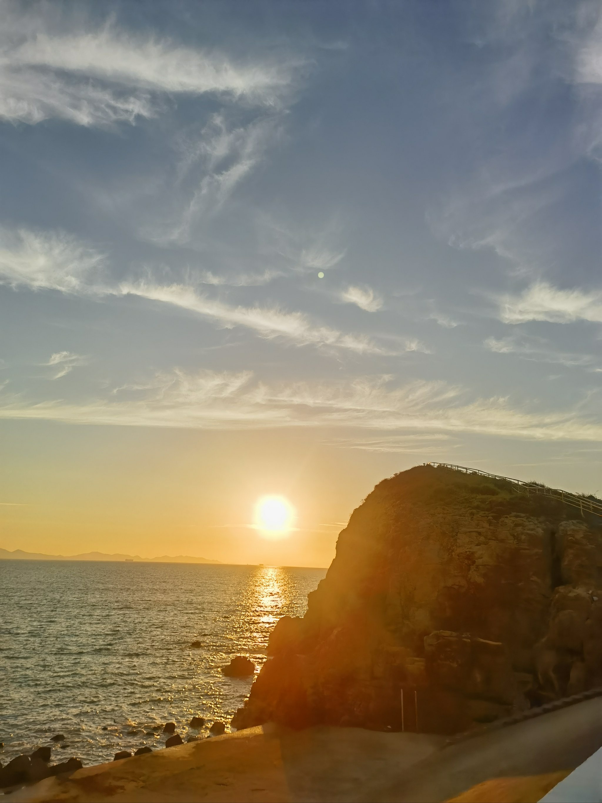 海上日出美景图片