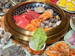 -焰江山海鲜牛排烤肉自助(锦华万达二星店)