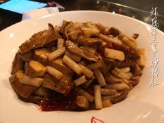 鲜藕带香干炒肚丝-鲁城往事(游客中心店)