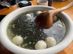 龙须草鱼丸汤-南蚝小贝海鲜特色餐厅(南澳岛店)