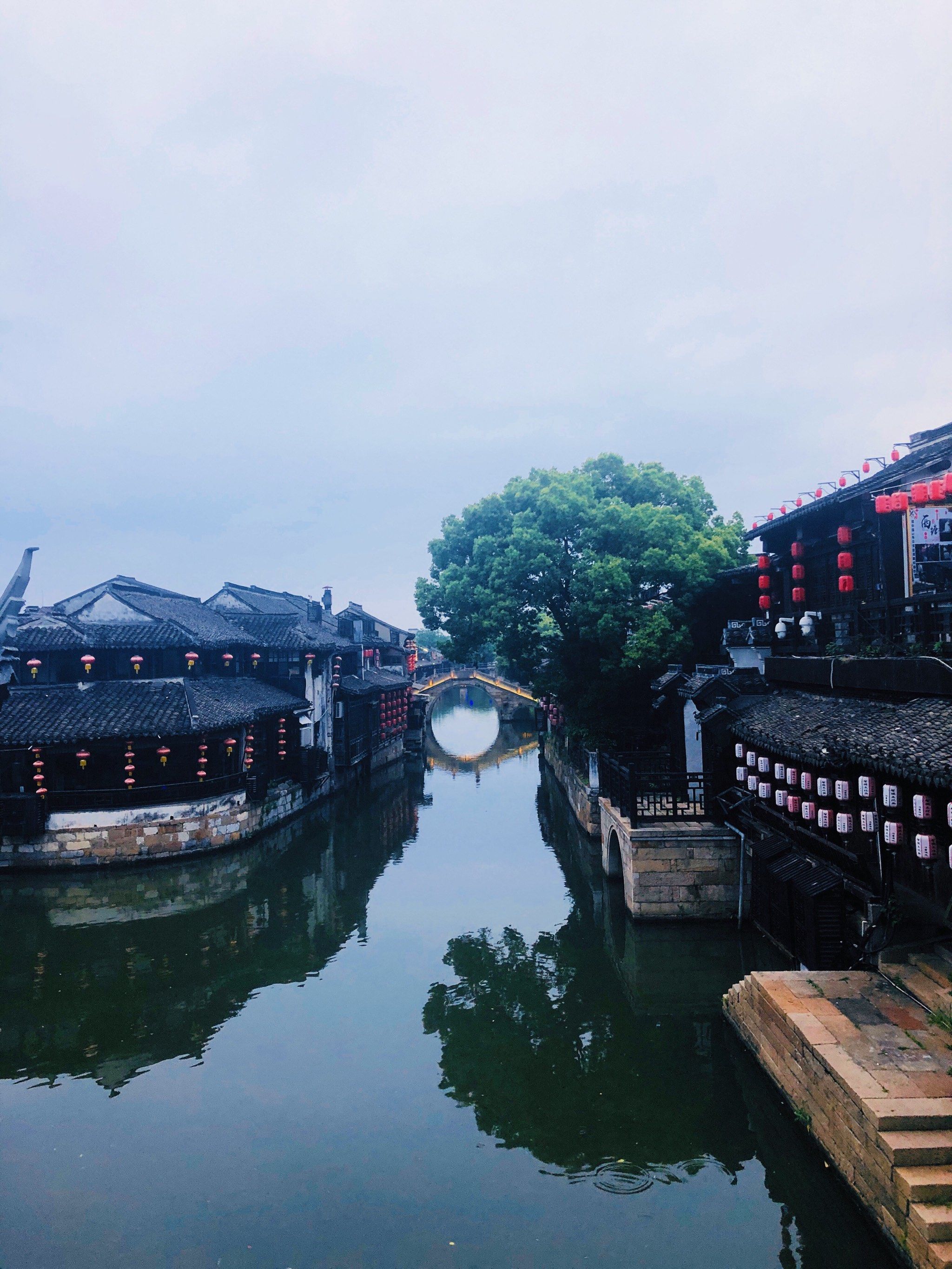 清晨的西塘古镇,宁静,舒适