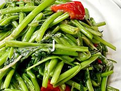 虾酱炒空心菜-肥仔文澳门猪骨煲(南京西路店)