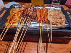 -路边摊小炉子烧烤