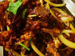 炒鸡架-勃利地摊·勃立小串烧烤