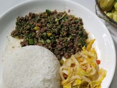 佐料黄牛肉盖饭-中雪冰冰凉(沙湾国际店)