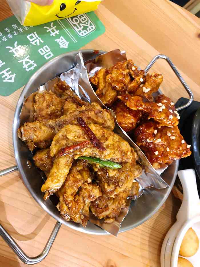 一乐韩国炸鸡(湖西天域店)-"在挑食吃货的力荐下,冒着雨来到了天域这