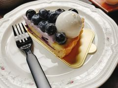 蓝莓蛋糕-The Flowers Coffee(南山店)