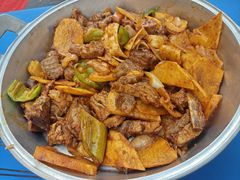 -尕有炕锅烤羊肉