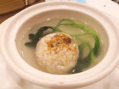 蟹粉狮子头-怡园饭店-餐厅(四望亭店)