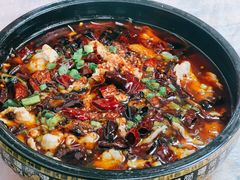 水煮肉片-洪霞餐馆