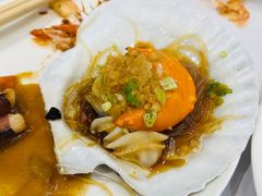 蒜茸粉丝蒸扇贝-奕景海鲜(星海广场店)