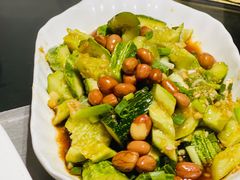 爽口黄瓜-祖传曾羊肉饭店