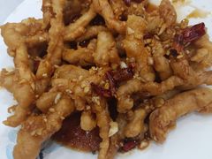 炸鱿鱼条-天伦海鲜·老味道·青岛菜(栈桥天主教堂店)