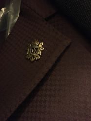 送的小扣针-IWODE埃沃定制西服定制(优托邦店)