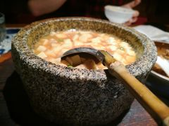 石锅鸡汤豆腐-绿茶餐厅(王府井永宁门店)