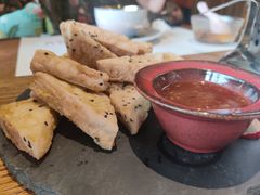 泰式芝麻煎豆腐-甜阿姨·天台花园私房菜(万松园店)