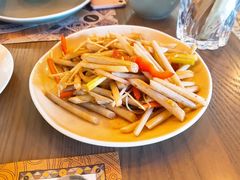 马拉盏炒莲藕苗-CHINCHIN 青青·泰国料理(万象食家店)