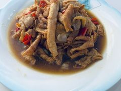 小炒豆浆皮-黄牛肉馆·皖南土菜