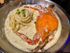 蟹肉意面-速度披萨(蓝色港湾店)