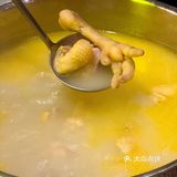 秋天吃上了第一顿滋养的鸡汤火锅🍲