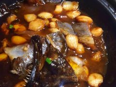 蒜烧蝶鱼头-韩邦朝天锅