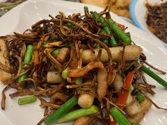 茶树菇猪颈肉-侬佳蒸菜馆(听潮店)