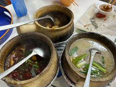 -长城砂煲田鸡粥