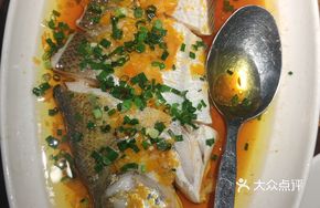 Steamed White Fish with Fermented Chili Sauce