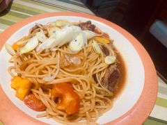 寿喜烧牛肉京葱和风面-BISTROFIORE美伊娜(伊犁南路店)