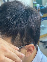 点击看大图 -极客侠男士假发定制补发