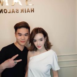 点击看大图 -3AM HAIR SALON染发烫发接发