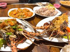 蒜蓉大龙虾-班赞海鲜市场